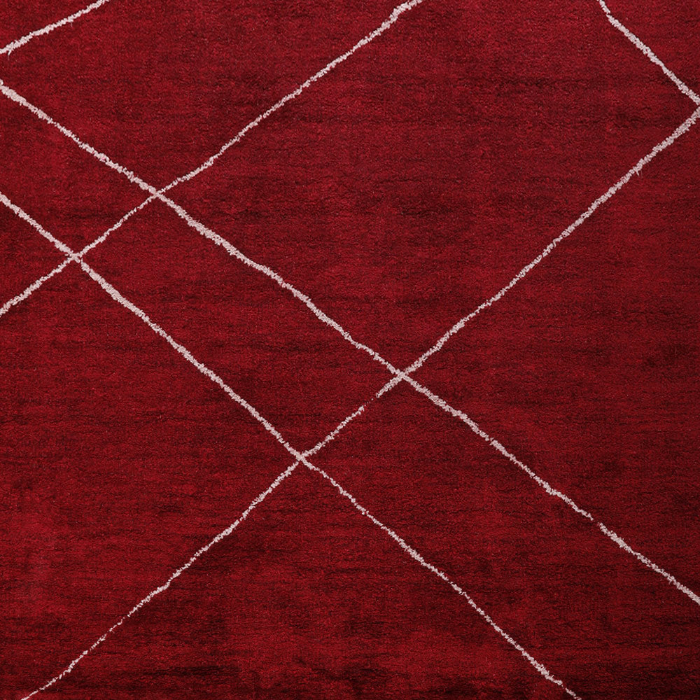 Mysuru Hand Knotted Silk & Wool Area Rug