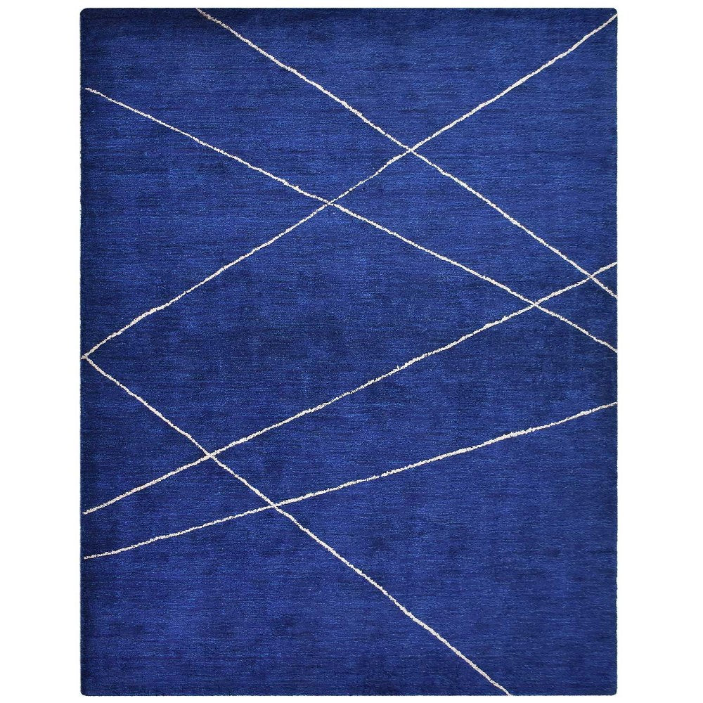 Mysuru Hand Knotted Silk & Wool Area Rug