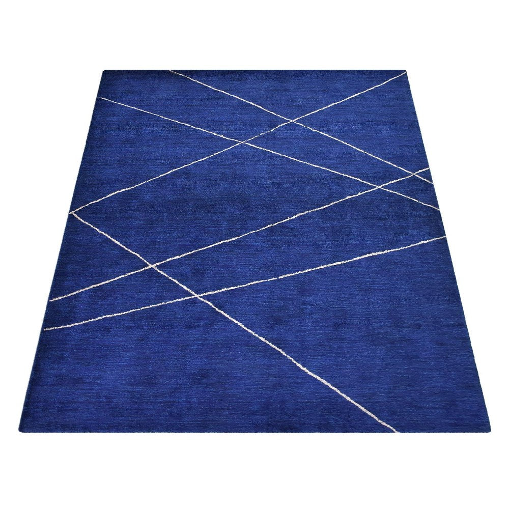 Mysuru Hand Knotted Silk & Wool Area Rug