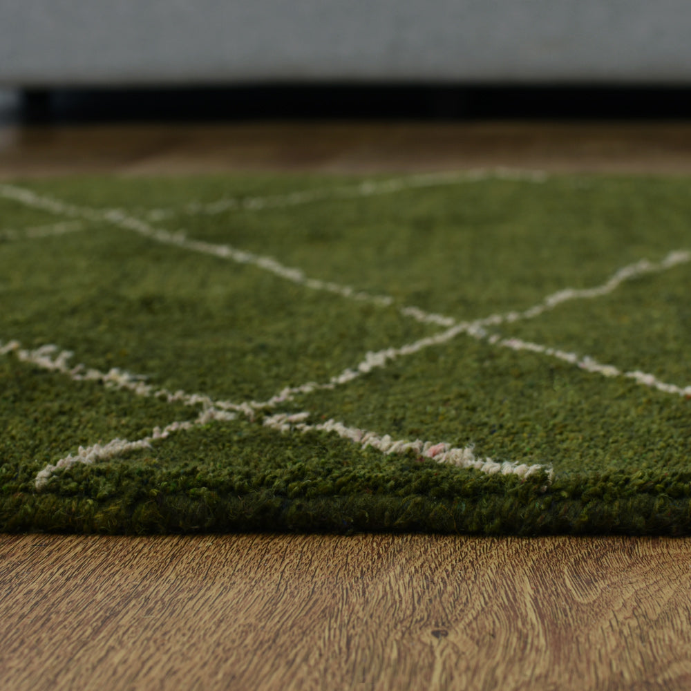 Mysuru Hand Knotted Silk & Wool Area Rug
