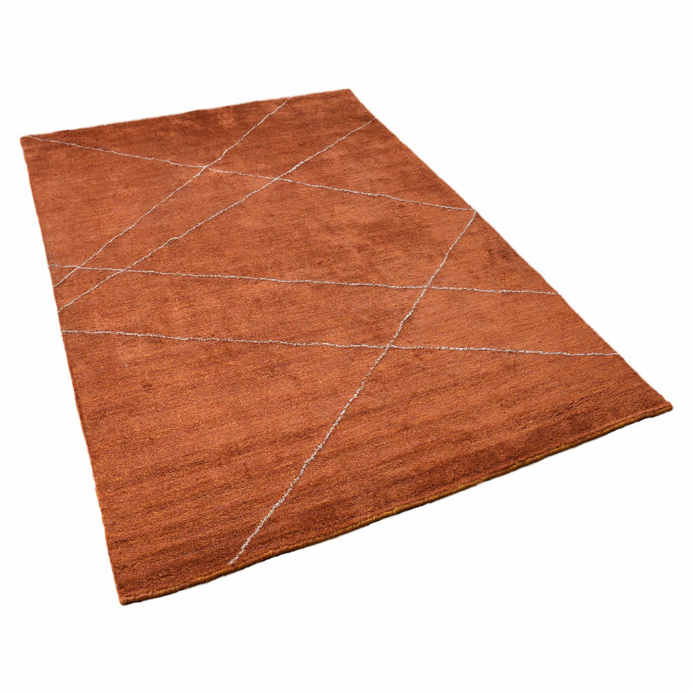 Mysuru Hand Knotted Silk & Wool Area Rug