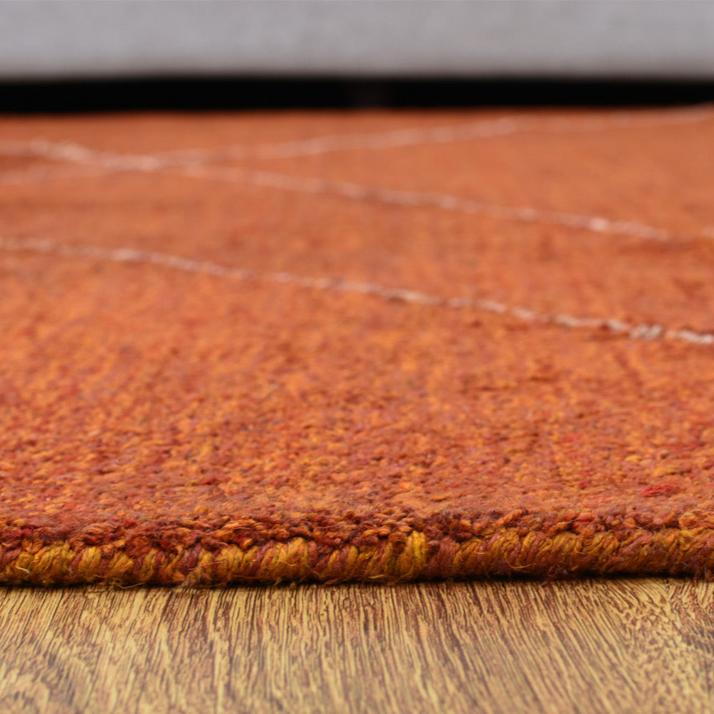 Mysuru Hand Knotted Silk & Wool Area Rug