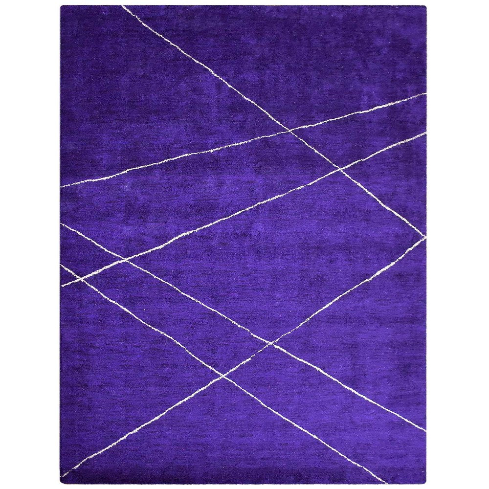 Mysuru Hand Knotted Silk & Wool Area Rug