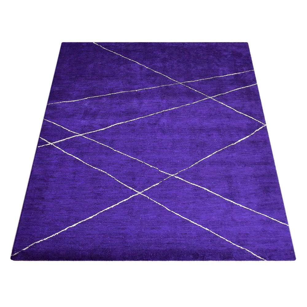 Mysuru Hand Knotted Silk & Wool Area Rug