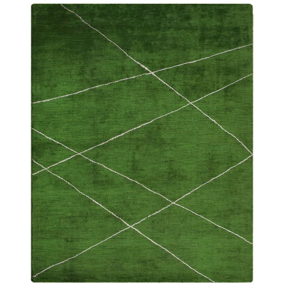 Mysuru Hand Knotted Silk & Wool Area Rug
