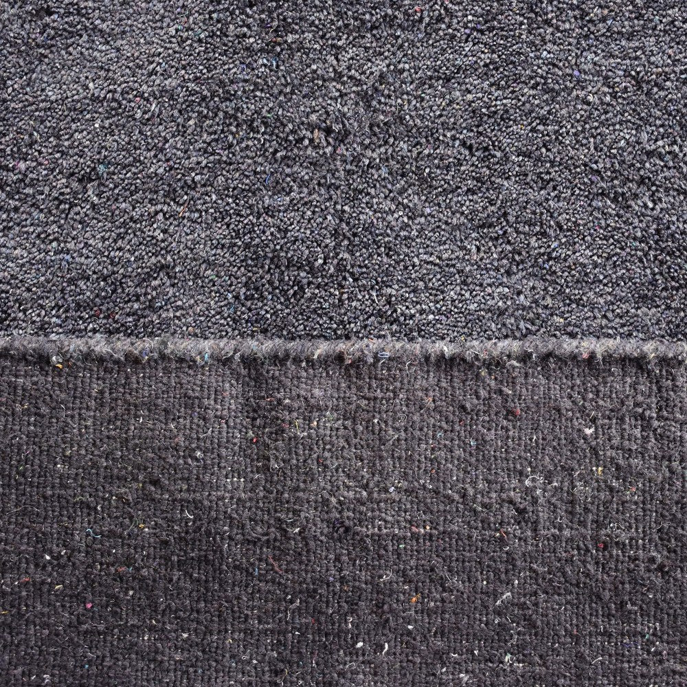 Frame Hand Knotted Silk & Wool Area Rug