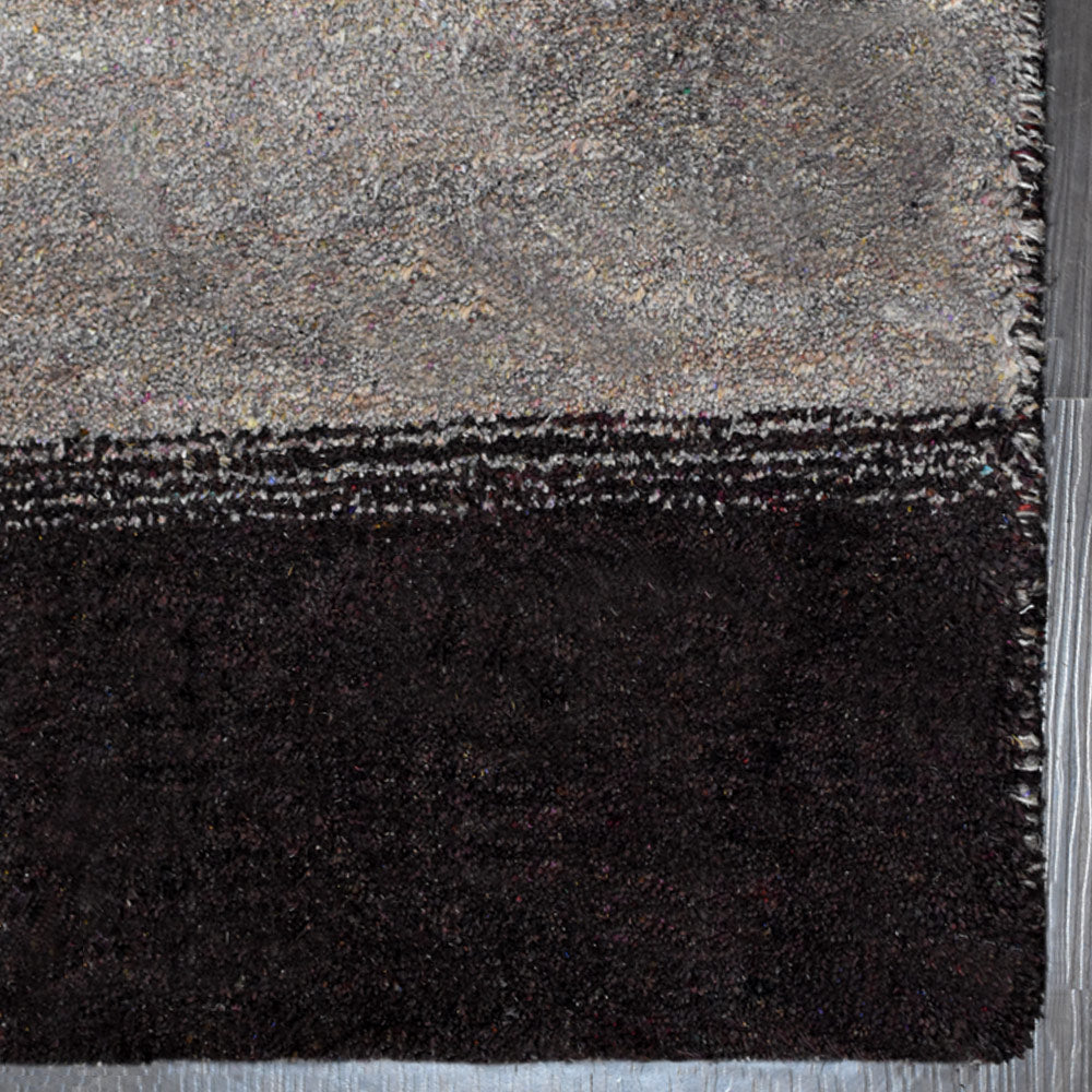 Ulys Hand Knotted Silk & Wool Area Rug