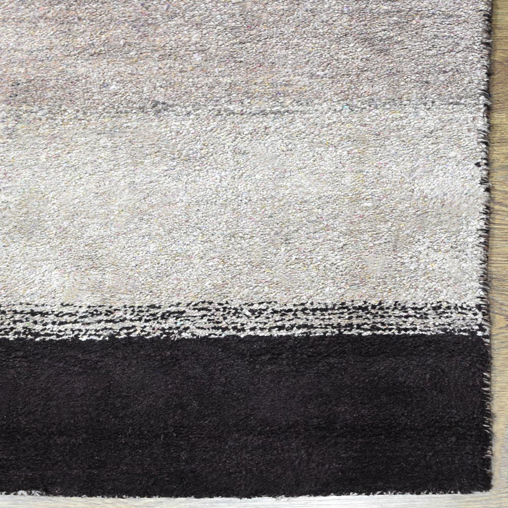 Ulys Hand Knotted Silk & Wool Area Rug