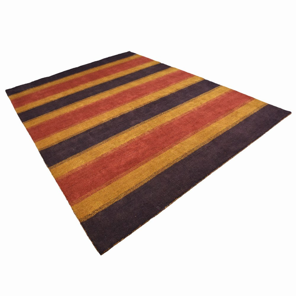 Ulys Hand Knotted Silk & Wool Area Rug