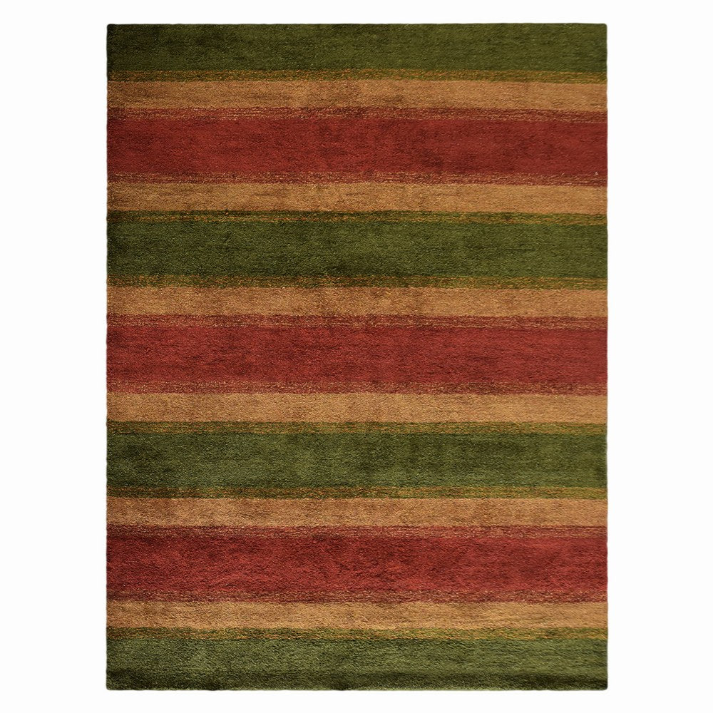 Ulys Hand Knotted Silk & Wool Area Rug