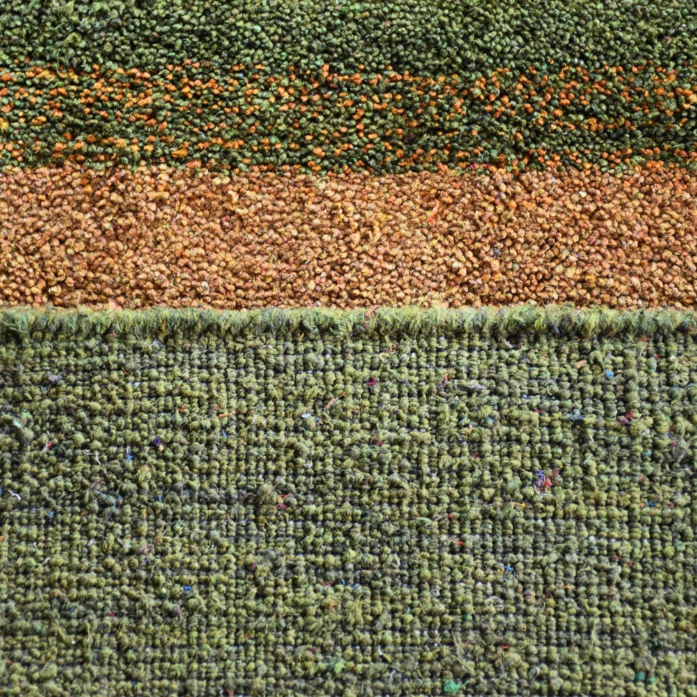Ulys Hand Knotted Silk & Wool Area Rug