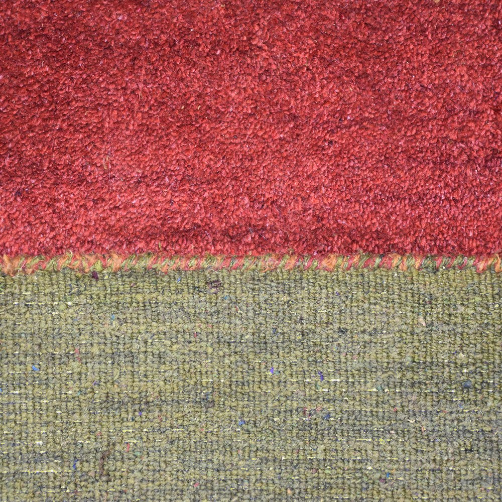 Ulys Hand Knotted Silk & Wool Area Rug