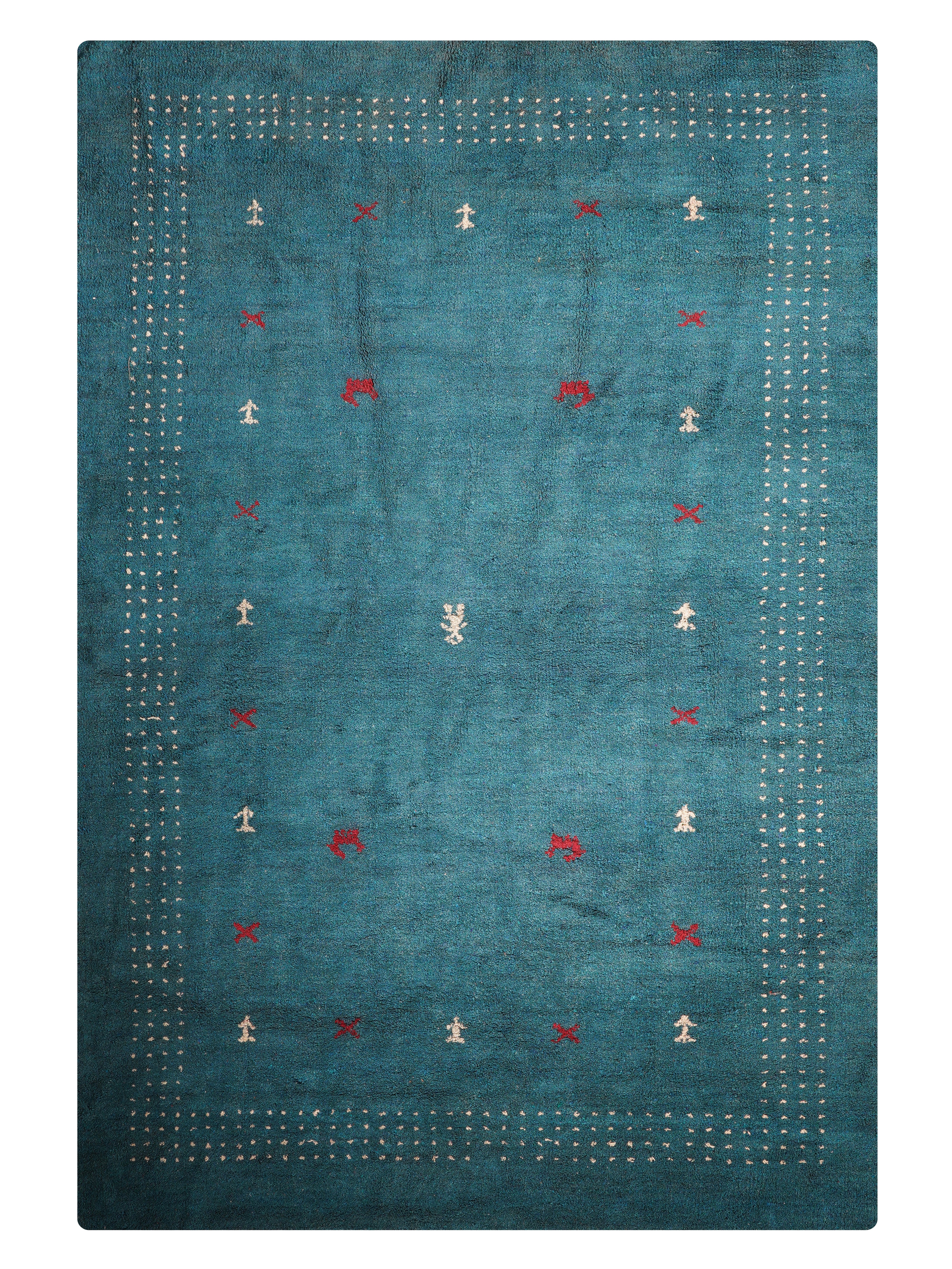 Dax Hand Knotted Silk & Wool Rug