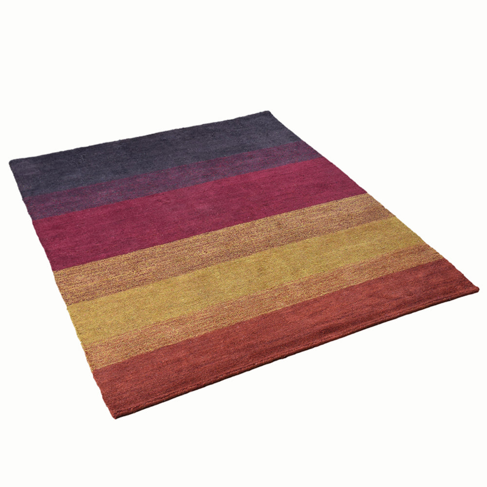 Riva Hand Knotted Silk & Wool Area Rug