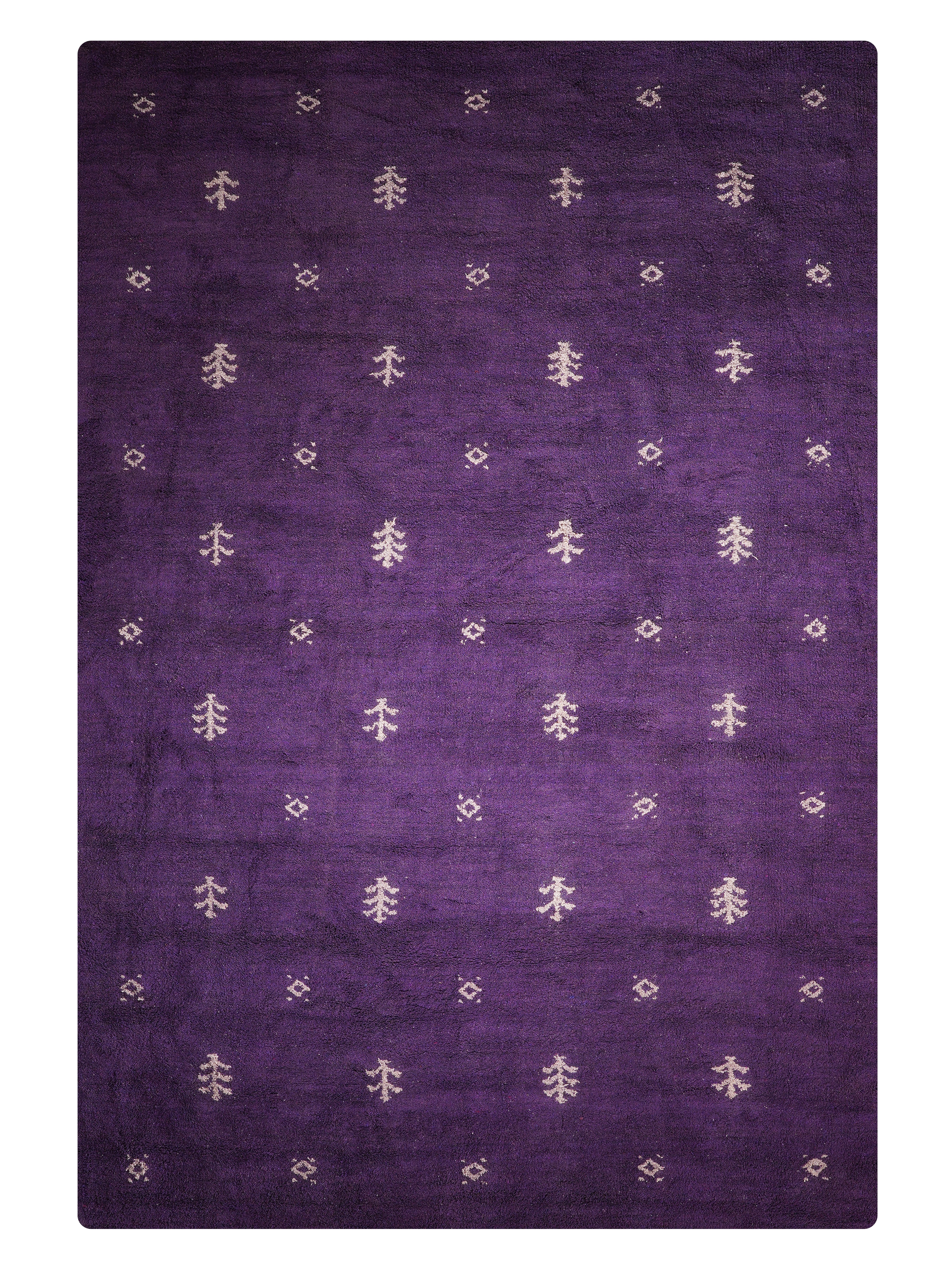 Iver Hand Knotted Silk & Wool Green Area Rug