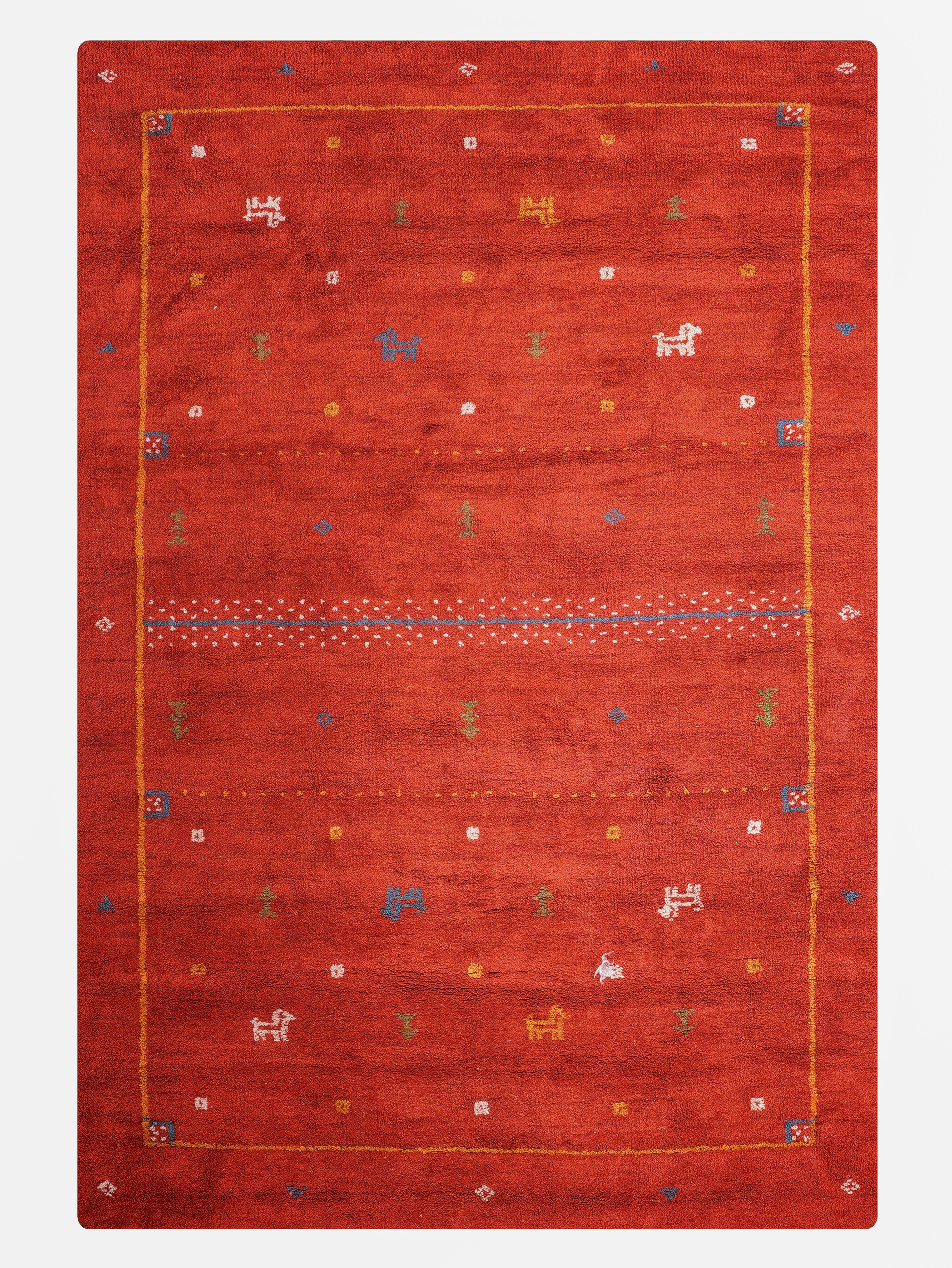 Glen Hand Knotted Loom Silk Mix Area Rug