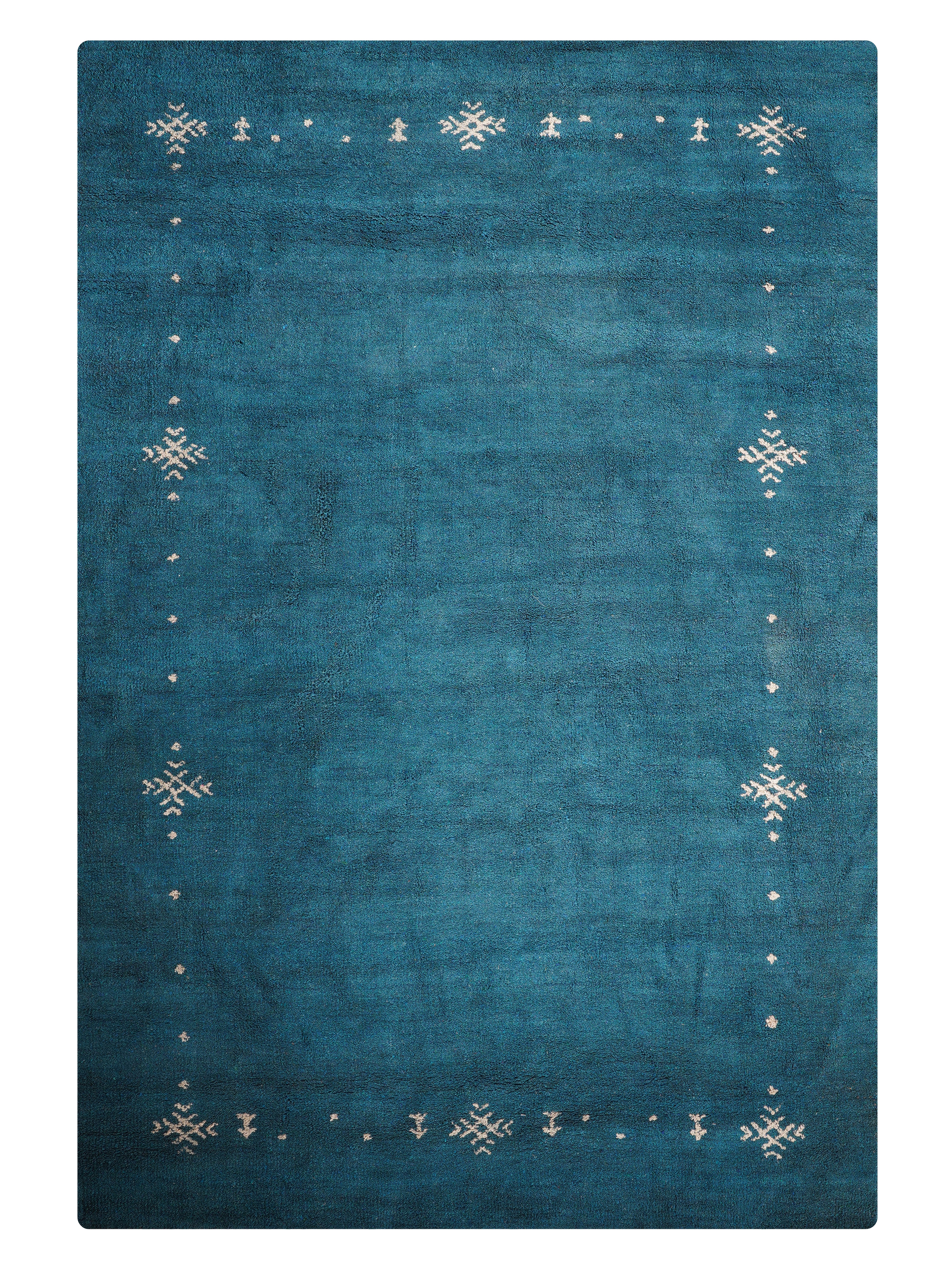 Neil Hand Knotted Silk & Wool Beige Area Rug