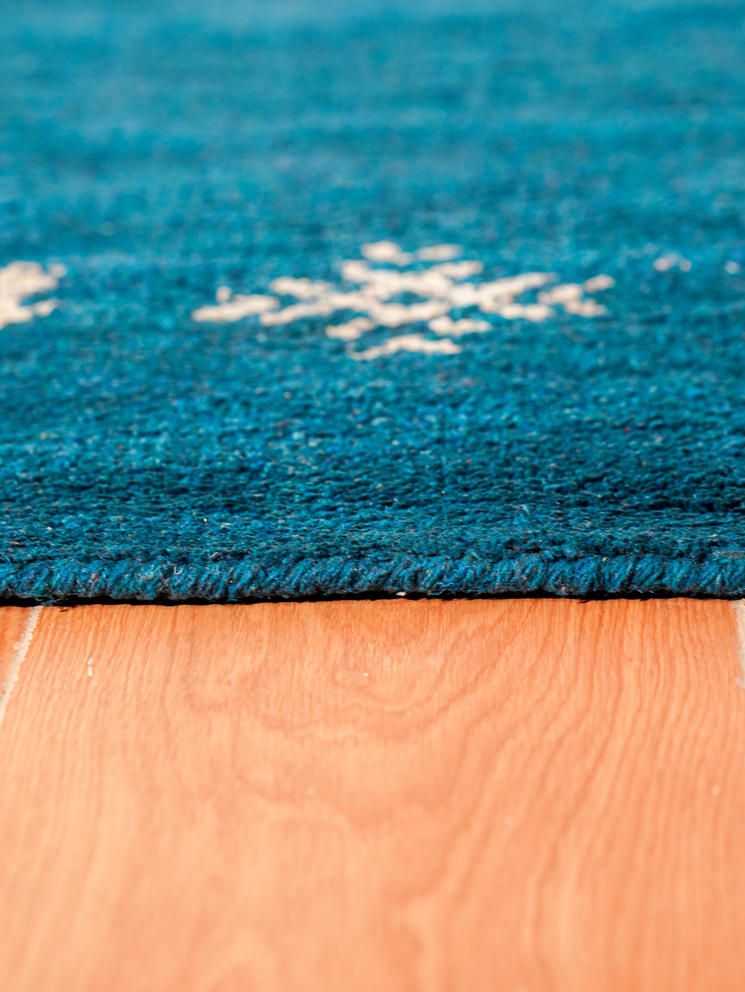 Neil Hand Knotted Silk & Wool Beige Area Rug