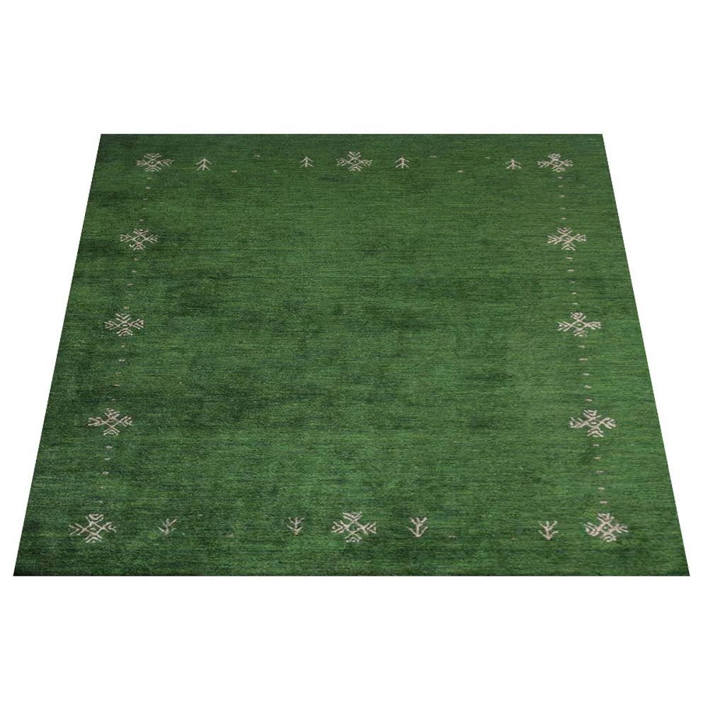 Neil Hand Knotted Silk & Wool Beige Area Rug