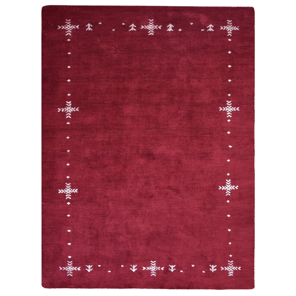 Neil Hand Knotted Silk & Wool Beige Area Rug
