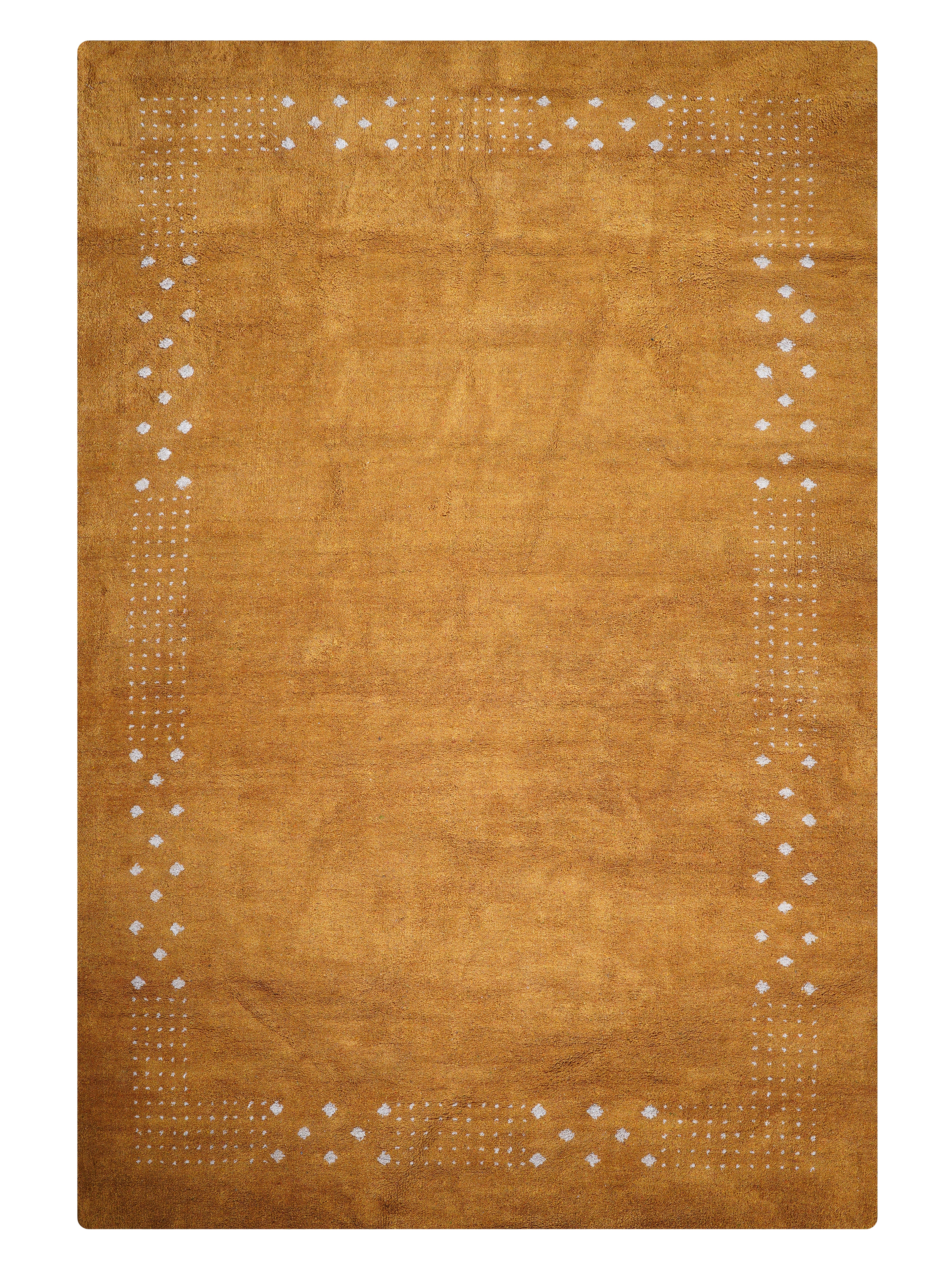 Usher Hand Knotted Silk & Wool Rug