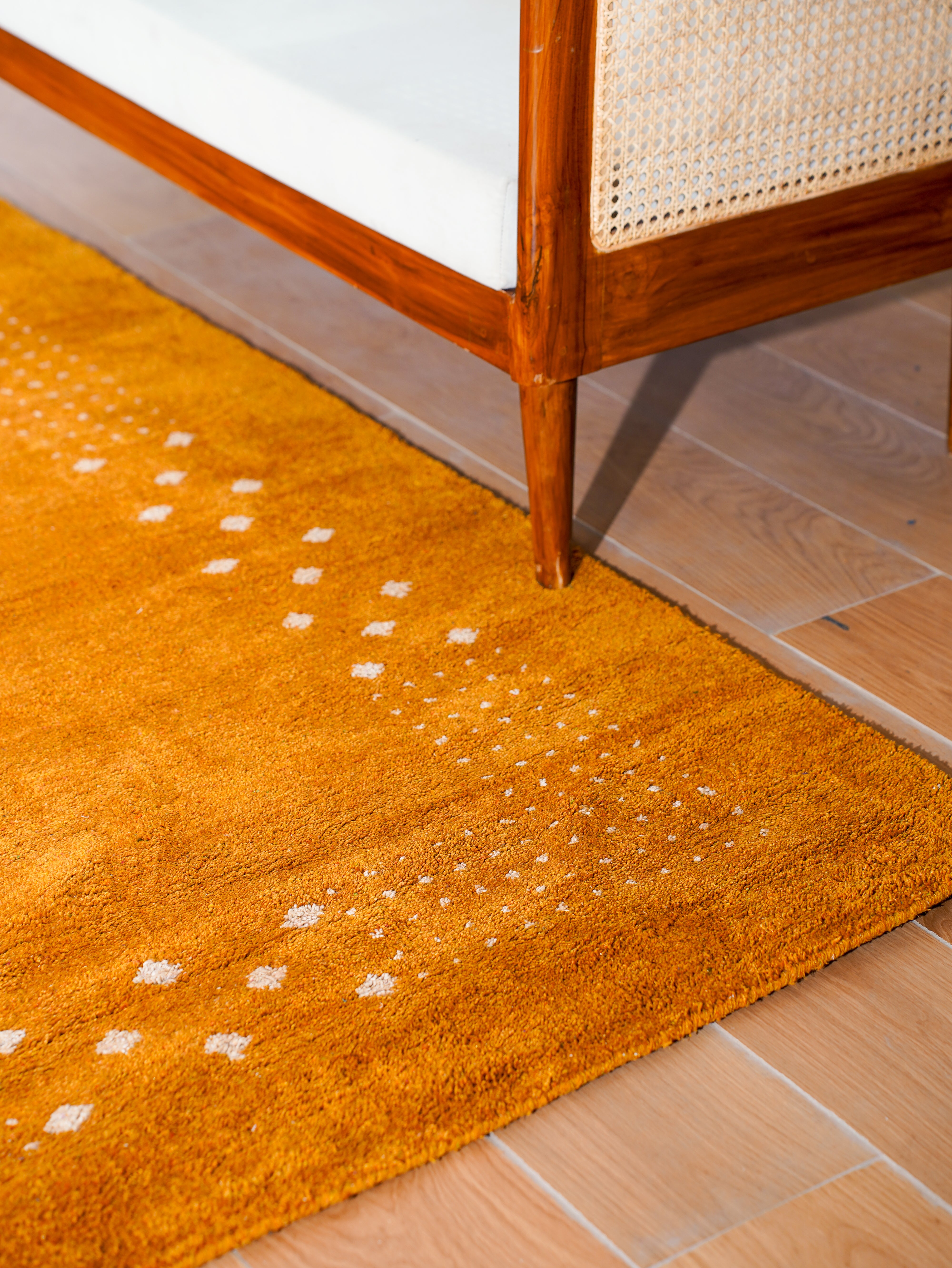 Usher Hand Knotted Silk & Wool Rug