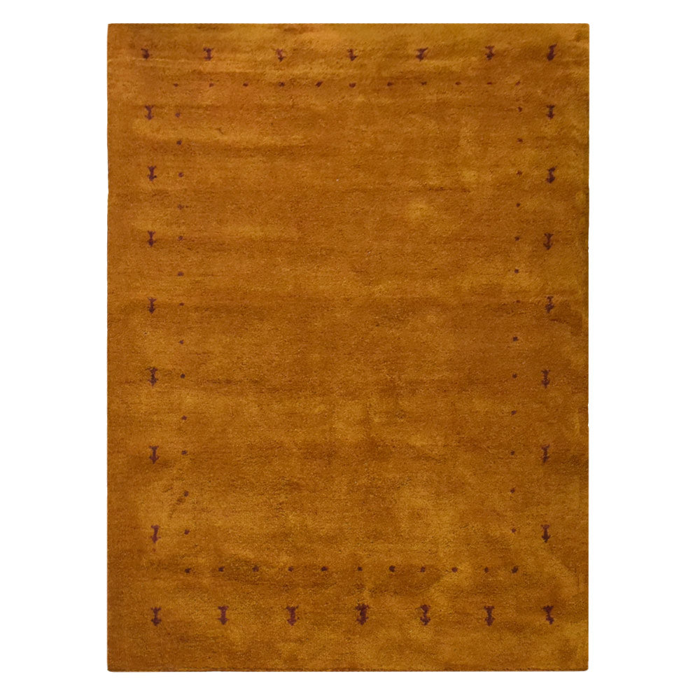 Dale Hand Knotted Silk & Wool Blue Area Rug