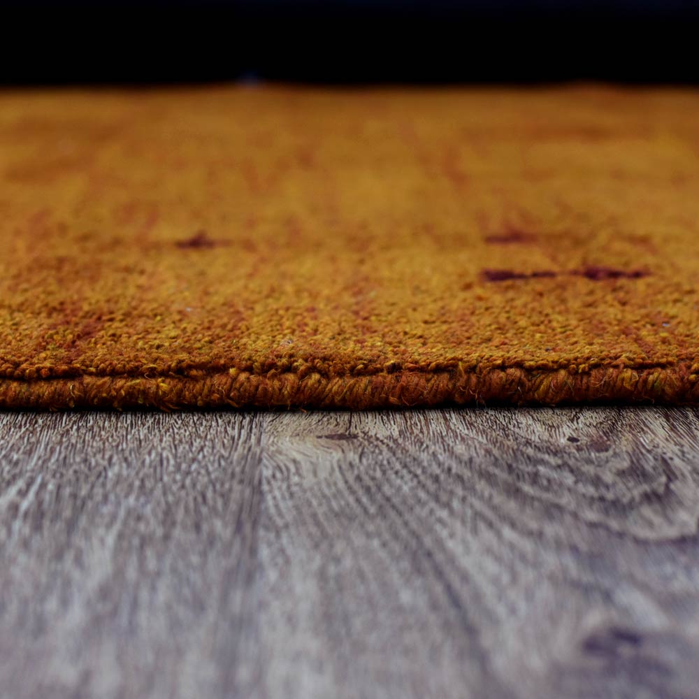 Dale Hand Knotted Silk & Wool Blue Area Rug