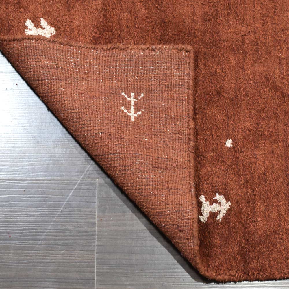 Dale Hand Knotted Silk & Wool Blue Area Rug