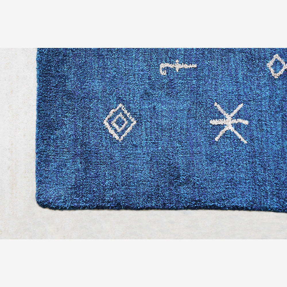 Gis Hand Knotted Silk & Wool Rug