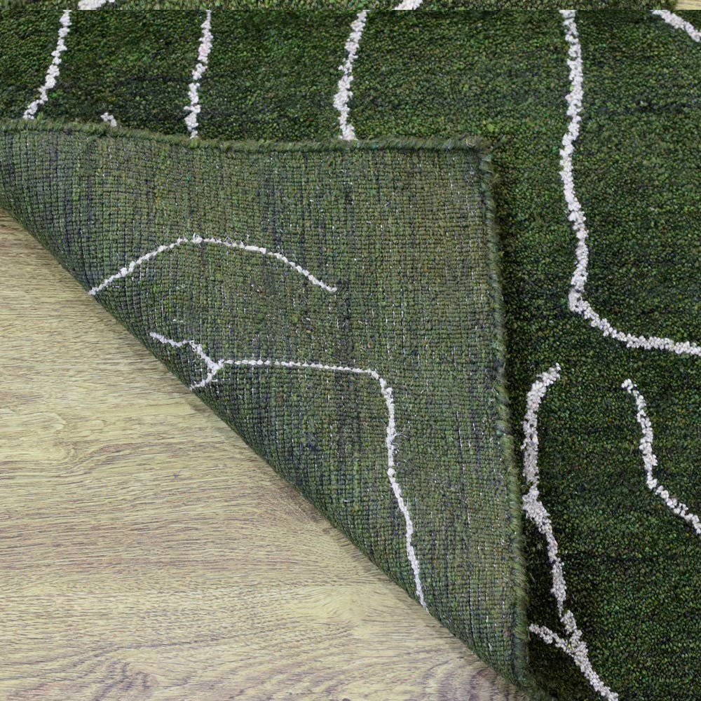 Gage Hand Knotted Silk & Wool Area Rug