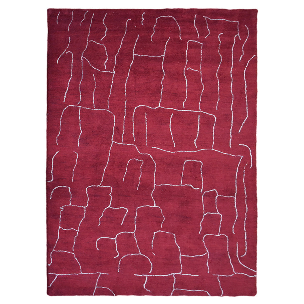 Gage Hand Knotted Silk & Wool Area Rug