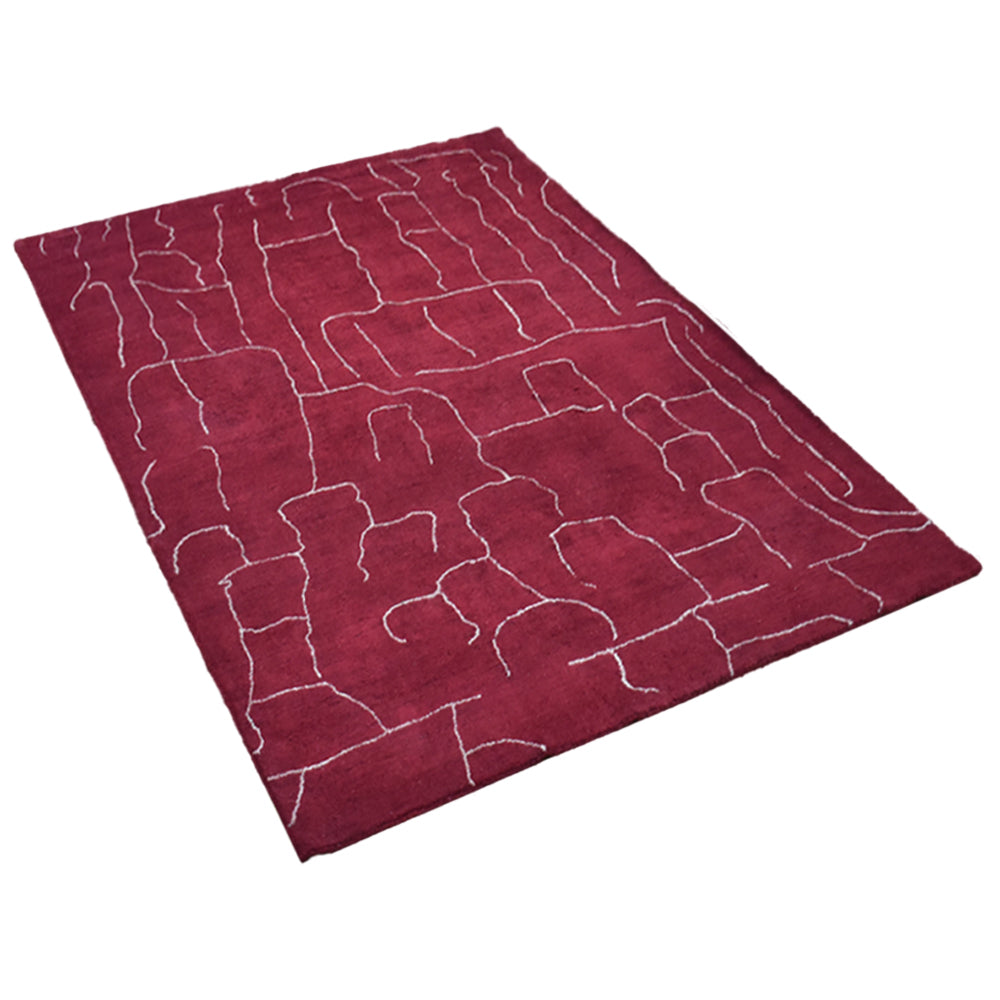 Gage Hand Knotted Silk & Wool Area Rug