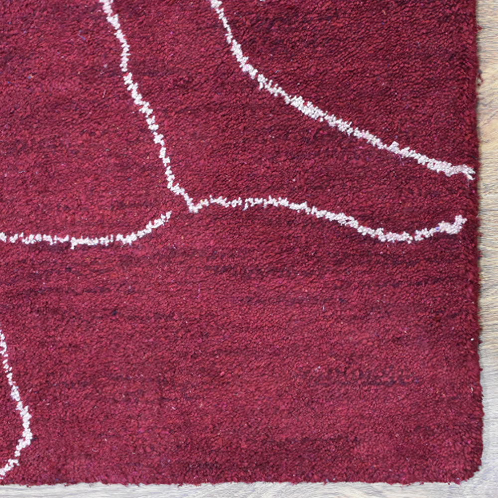 Gage Hand Knotted Silk & Wool Area Rug