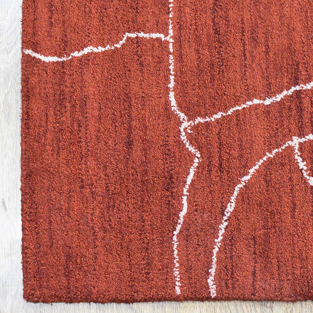 Gage Hand Knotted Silk & Wool Area Rug