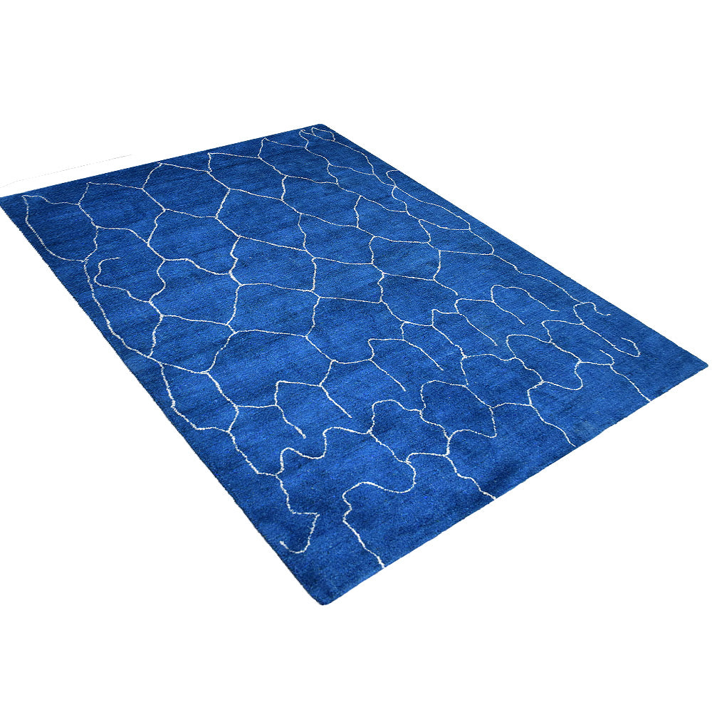 Zorah Hand Knotted Silk & Wool Rug
