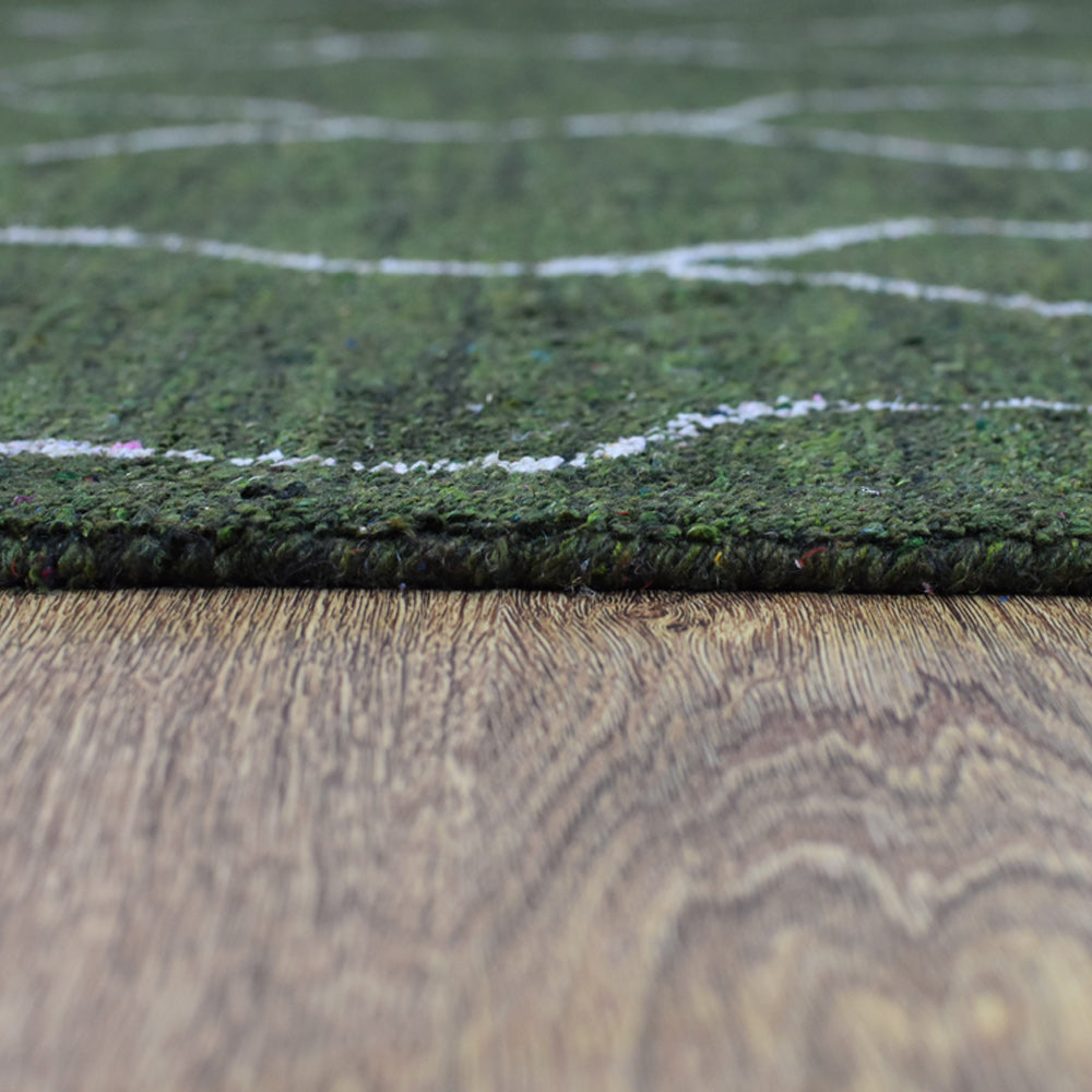 Zorah Hand Knotted Silk & Wool Rug