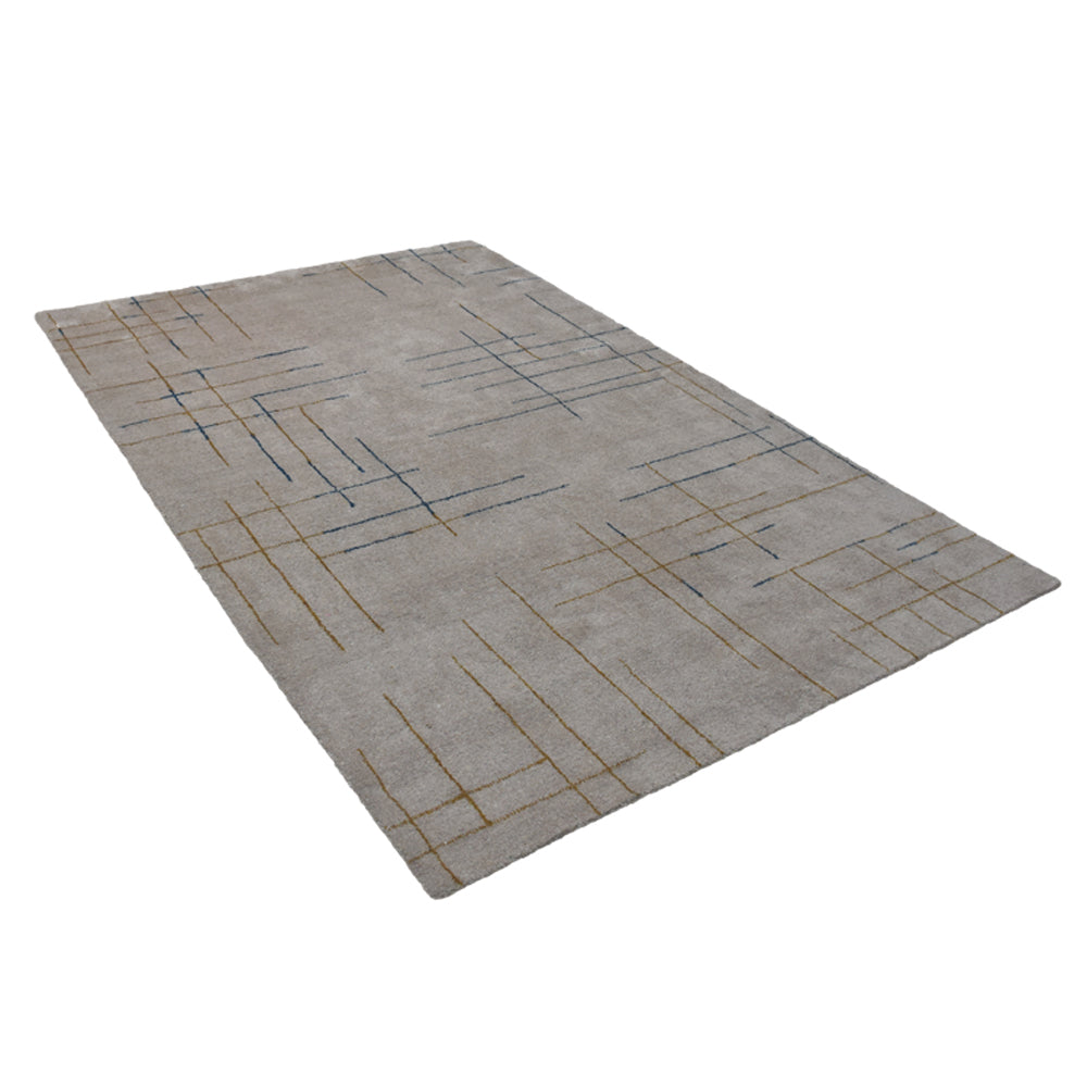 Zakynthos Hand Knotted Loom Silk Mix Area Rug