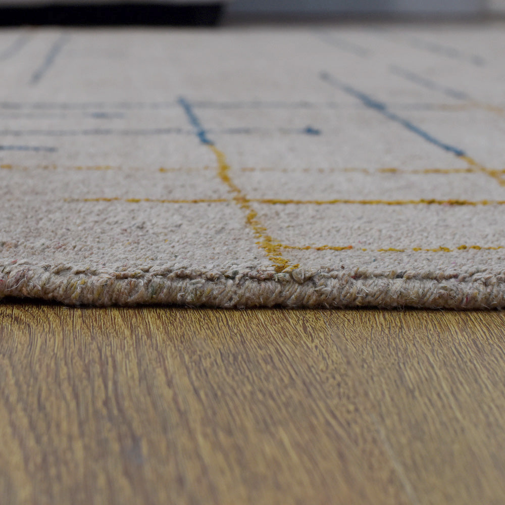 Zakynthos Hand Knotted Loom Silk Mix Area Rug