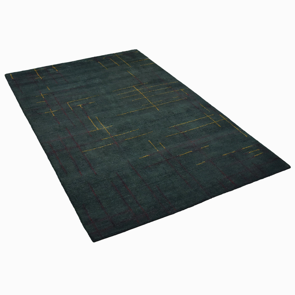 Zakynthos Hand Knotted Loom Silk Mix Area Rug