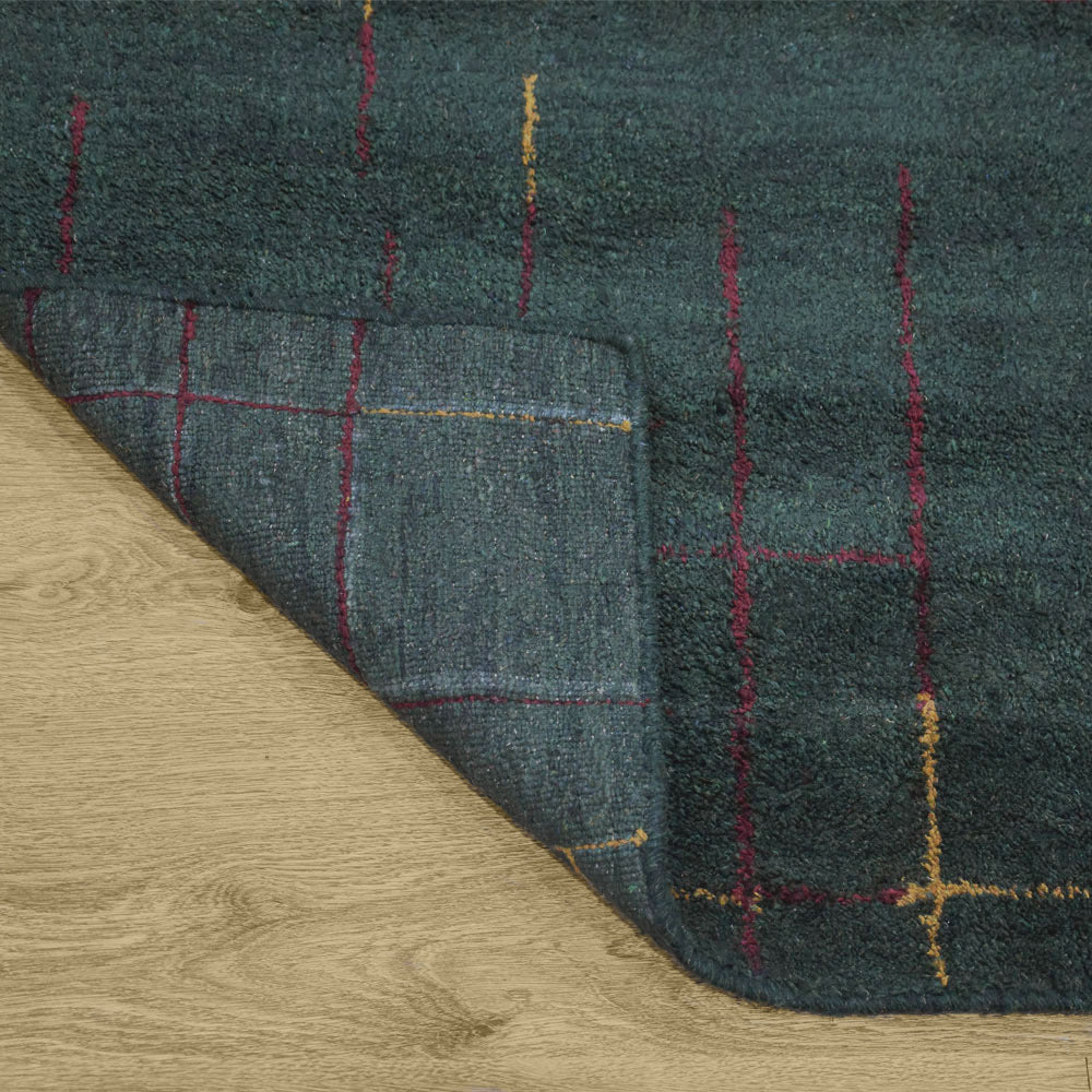 Zakynthos Hand Knotted Loom Silk Mix Area Rug