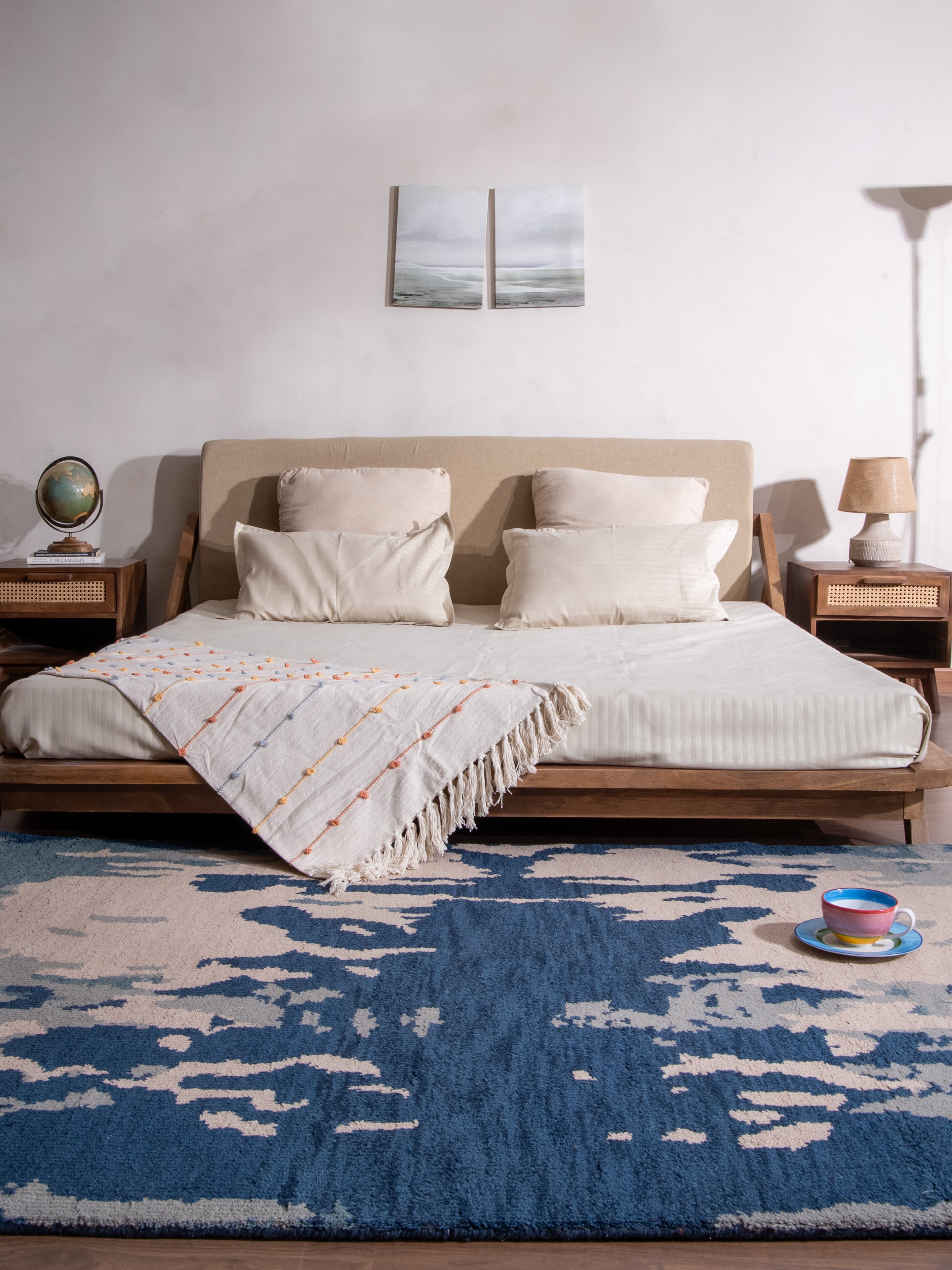 Nebula Hand Knotted Wool Area Rug