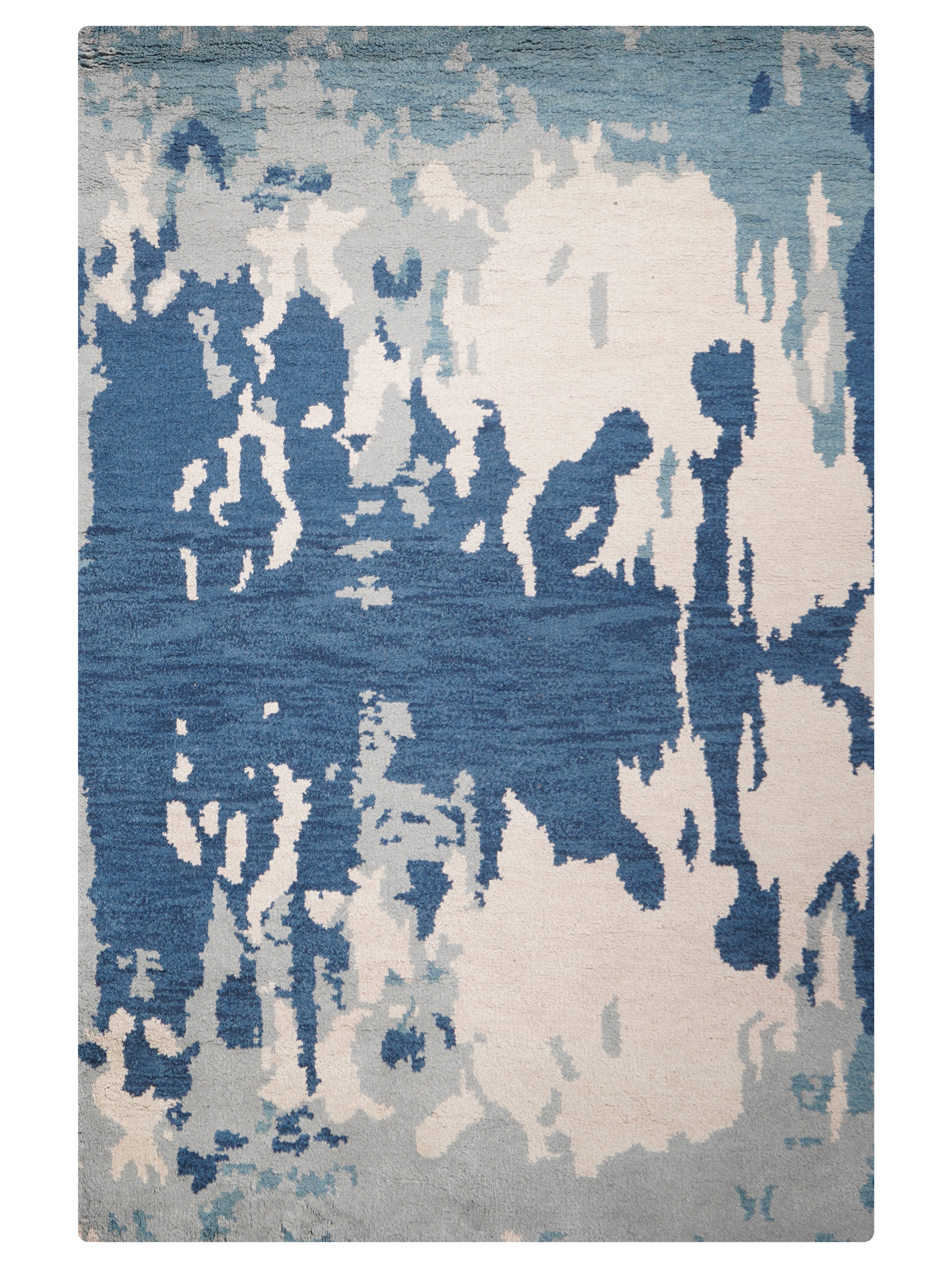 Nebula Hand Knotted Wool Area Rug