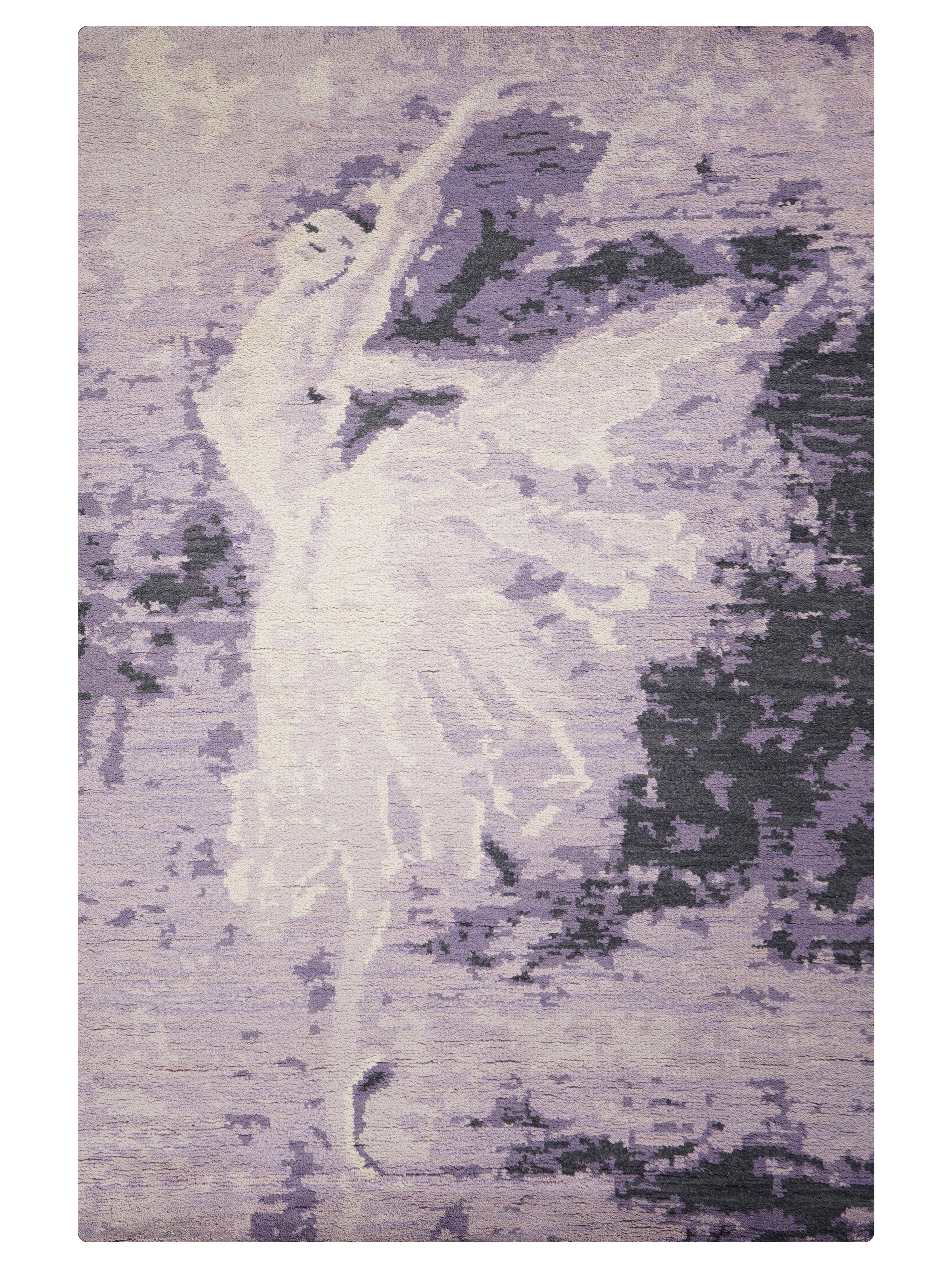 Ballerina Hand Knotted Wool Area Rug