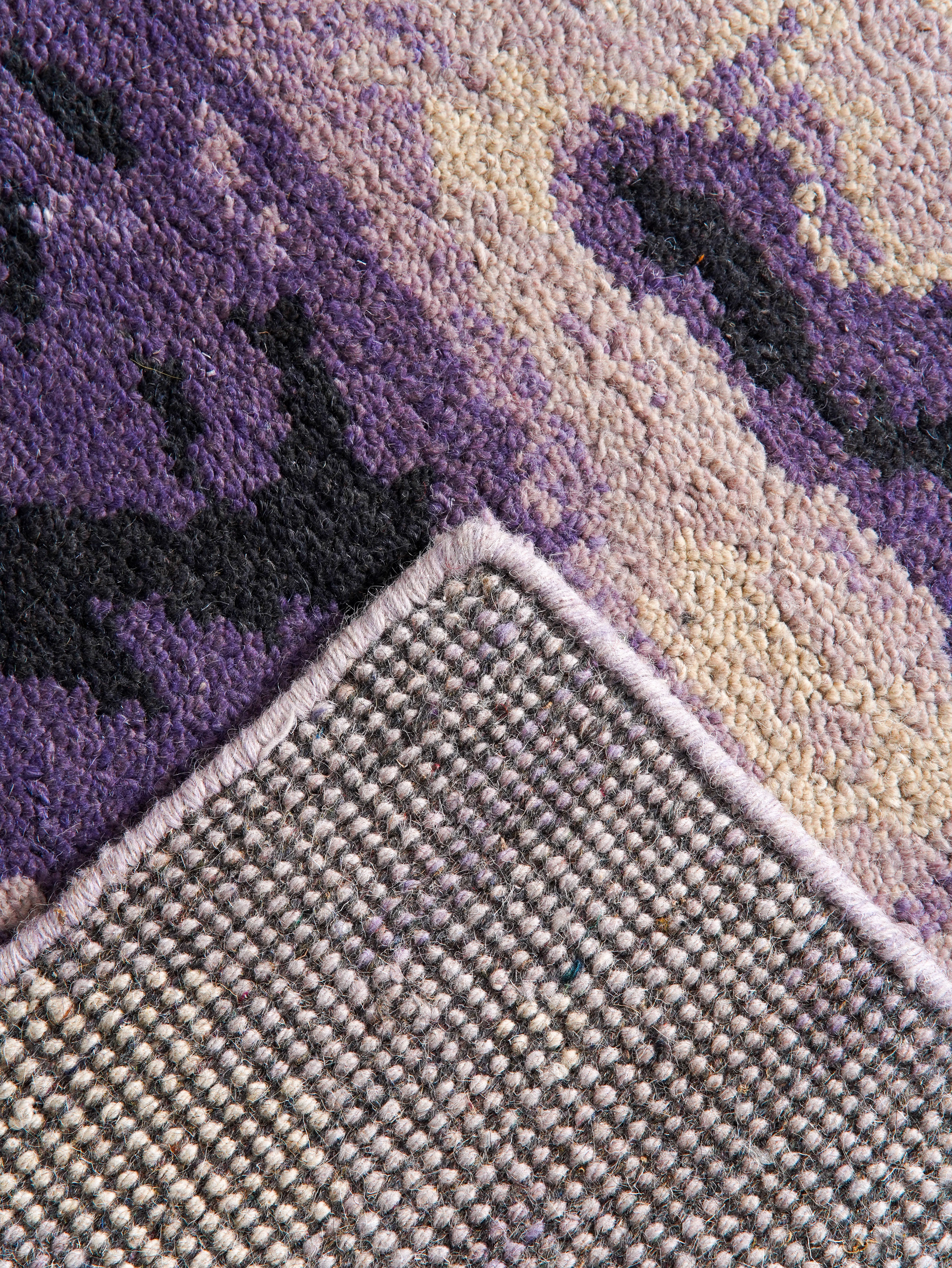 Ballerina Hand Knotted Wool Area Rug