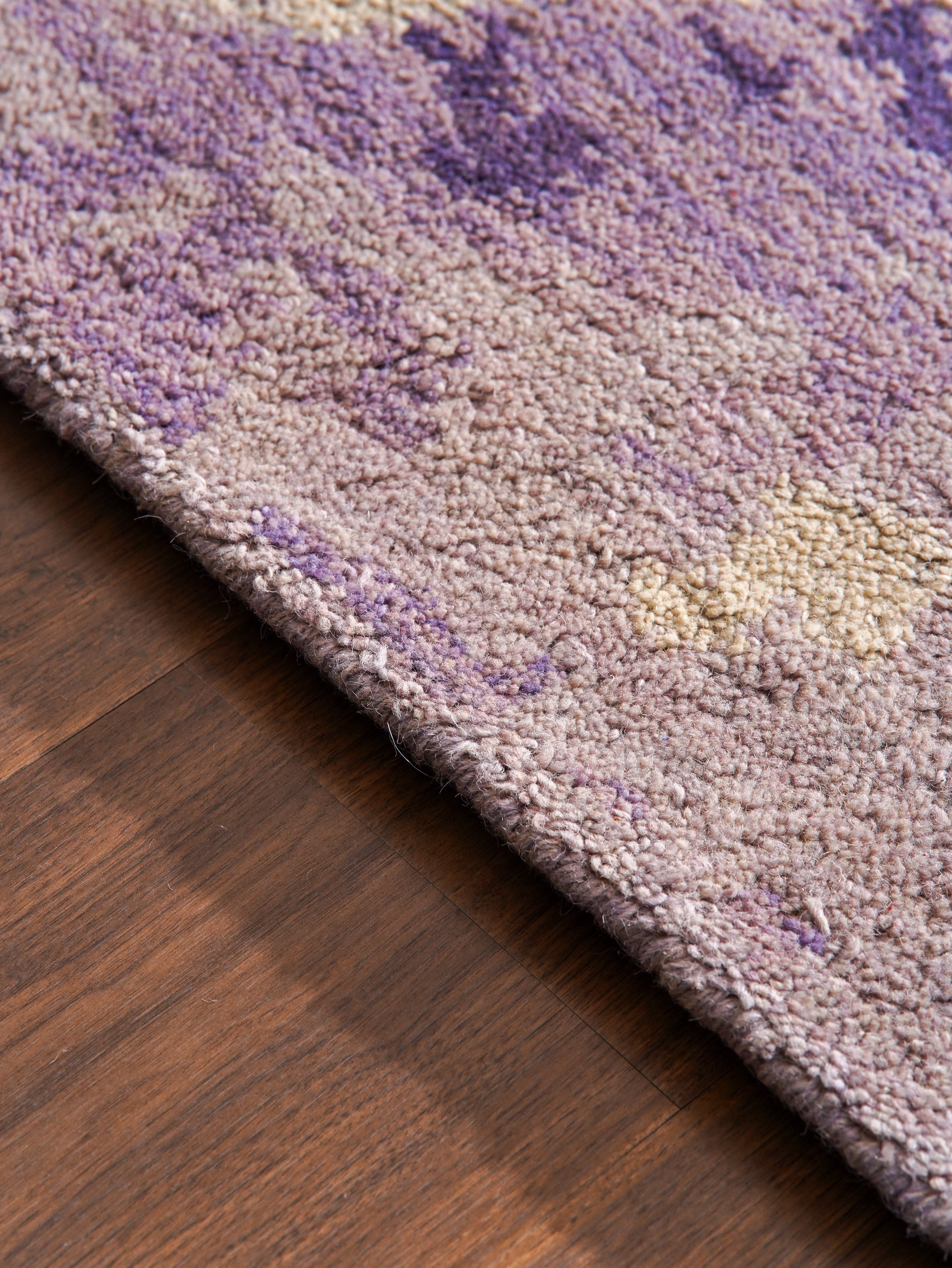 Ballerina Hand Knotted Wool Area Rug