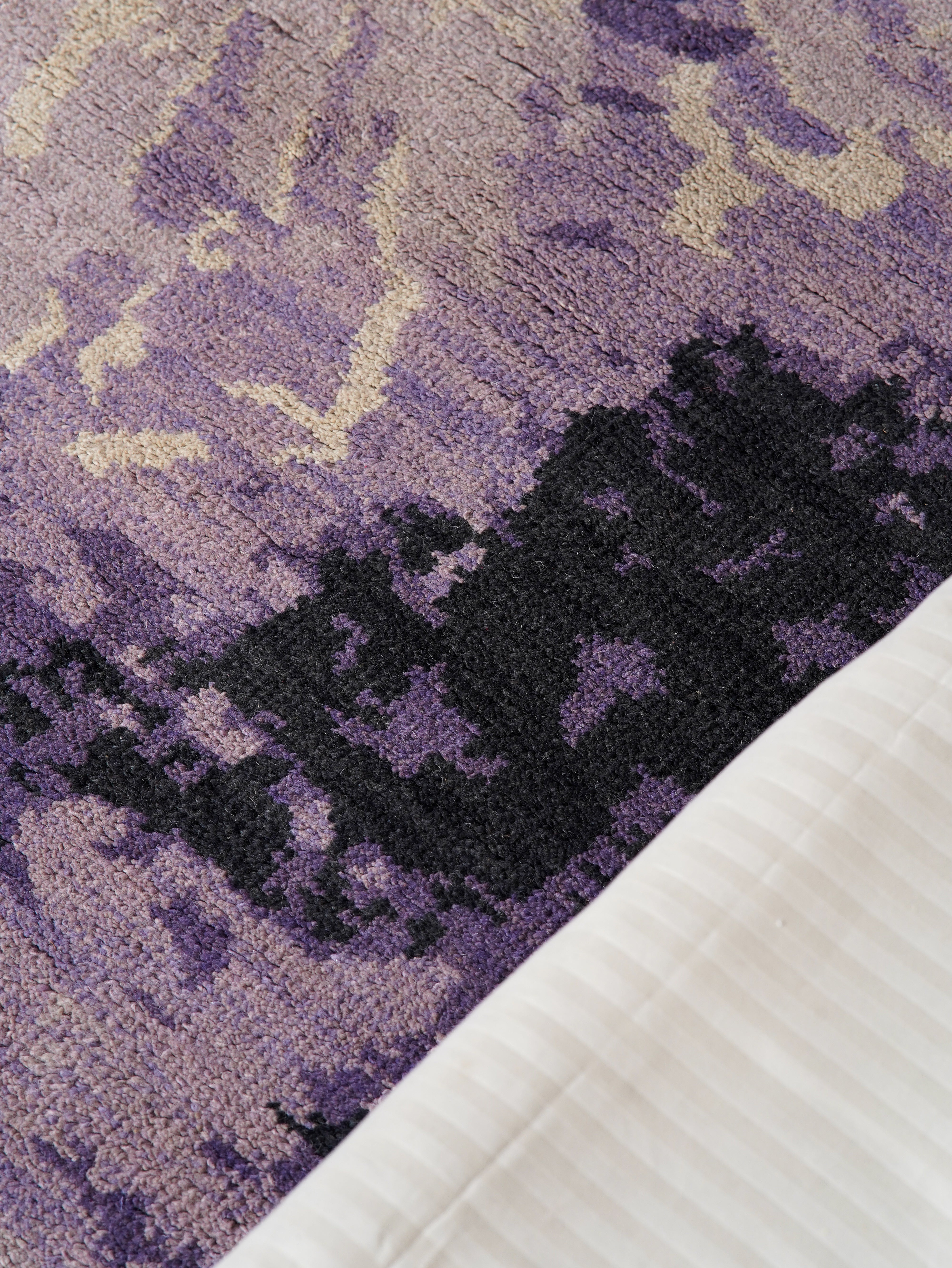 Ballerina Hand Knotted Wool Area Rug