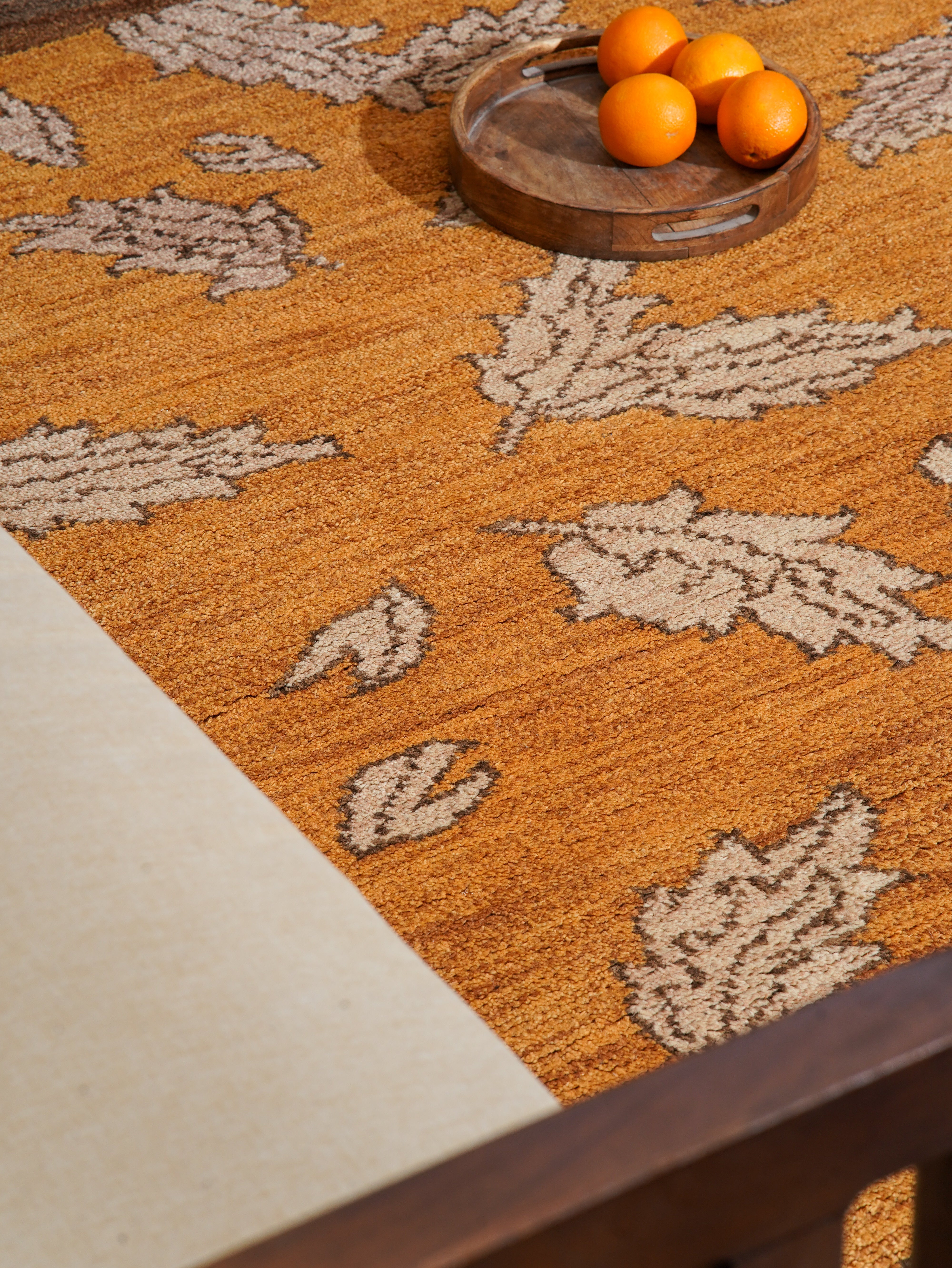 Eklavya Hand Knotted Wool Area Rug