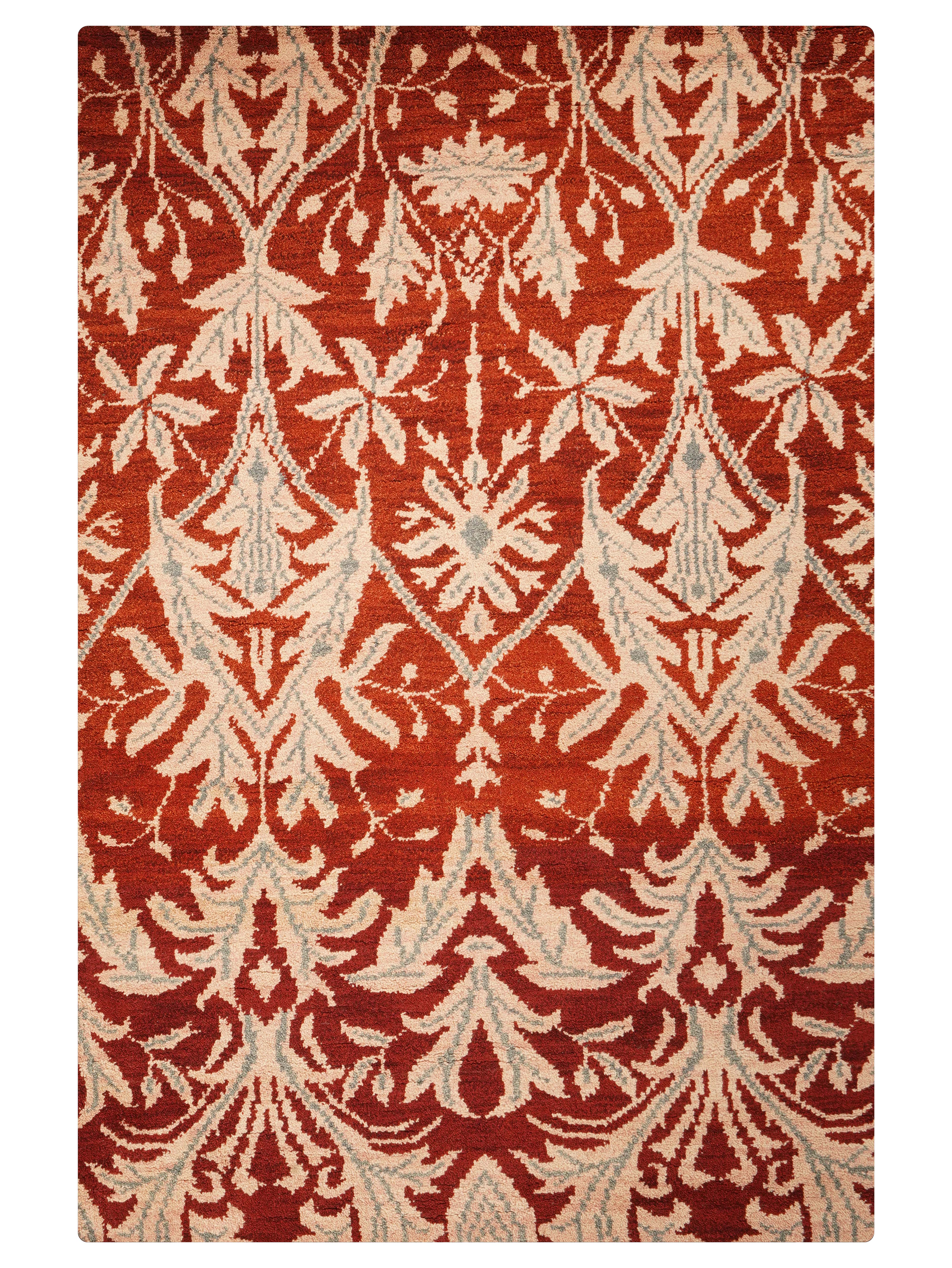 Dhruv Hand Knotted Wool Area Rug