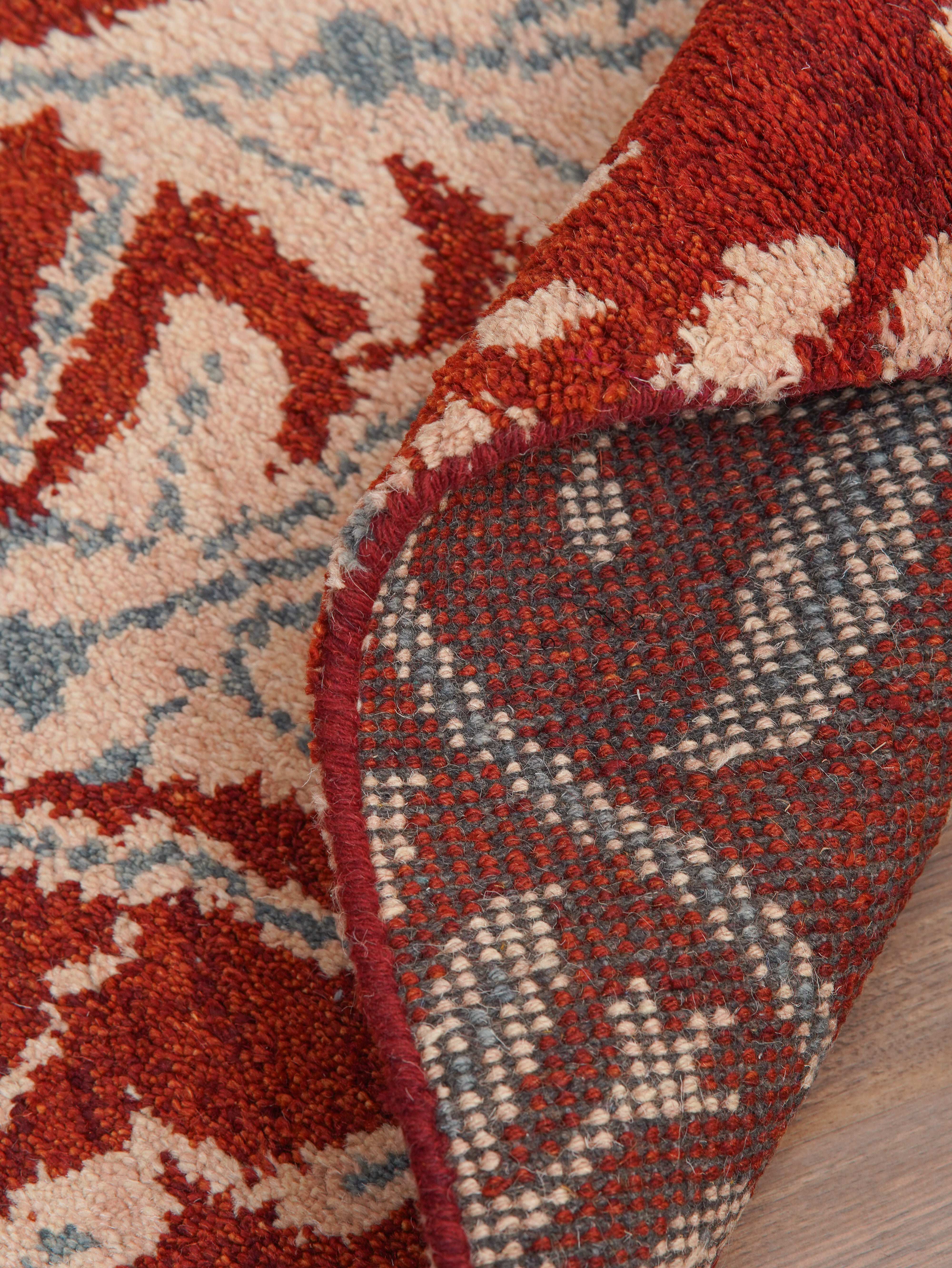 Dhruv Hand Knotted Wool Area Rug
